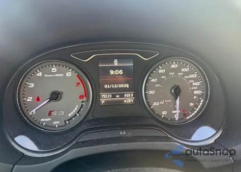 2016 Audi S3 Premium Plus z USA, uszkodzony, nr VIN WAUB1GFF8G1066369